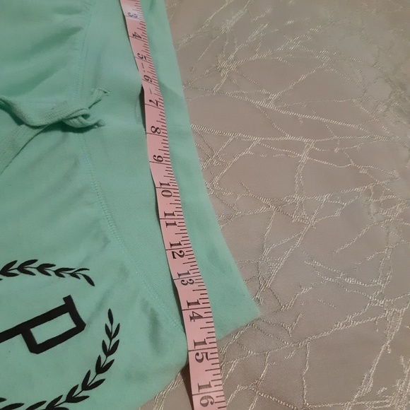 PINK v/s Green Cropped Sweatpants Size Xs - Picture 8 of 8